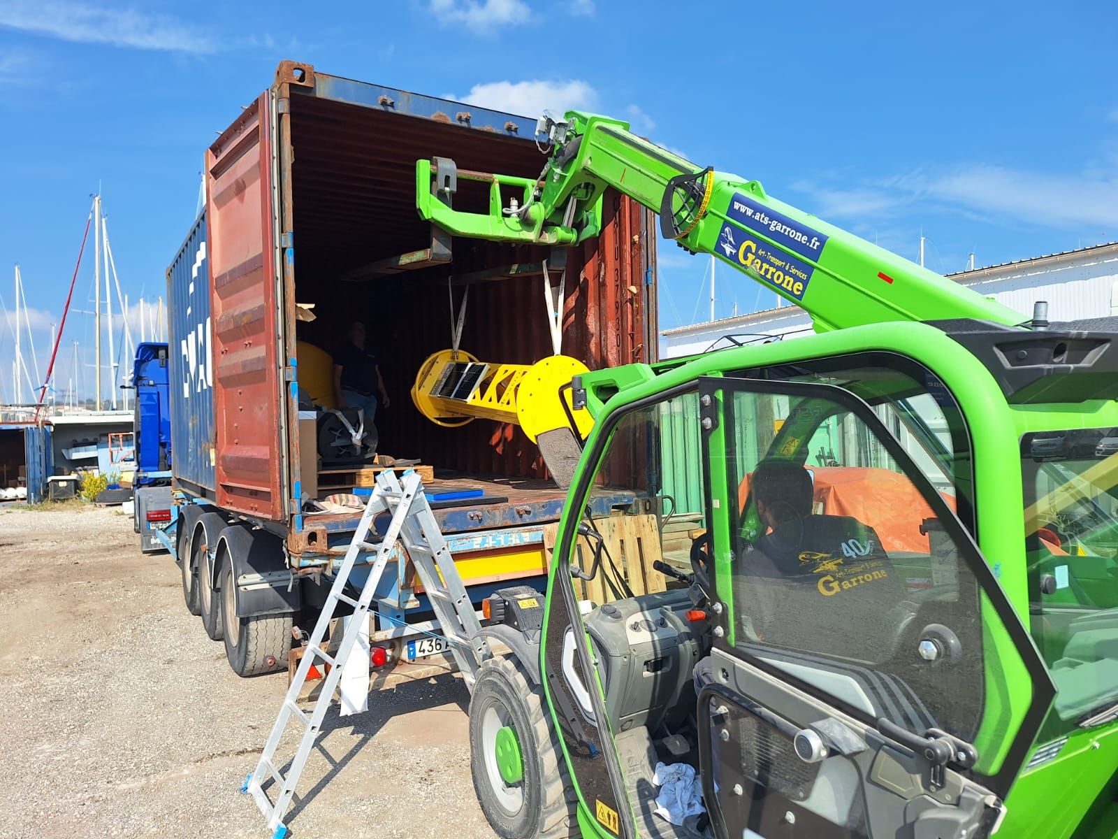 Arrivée du Tipod à Papeete